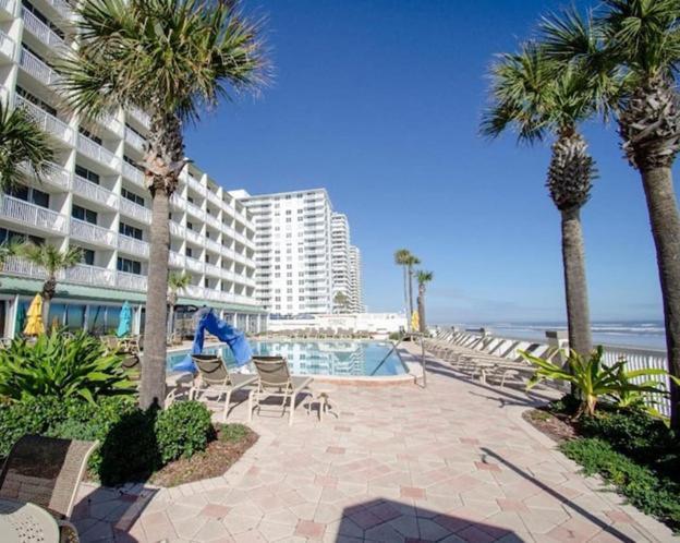 Oceanfront Studio Condo , Daytona Beach Fl מראה חיצוני תמונה